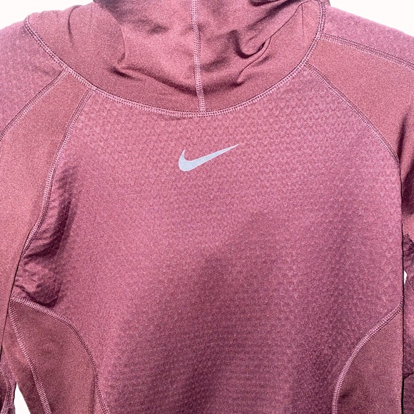 Nike pro hyper warm fleece lined women’s pullover - Picture 2 of 6